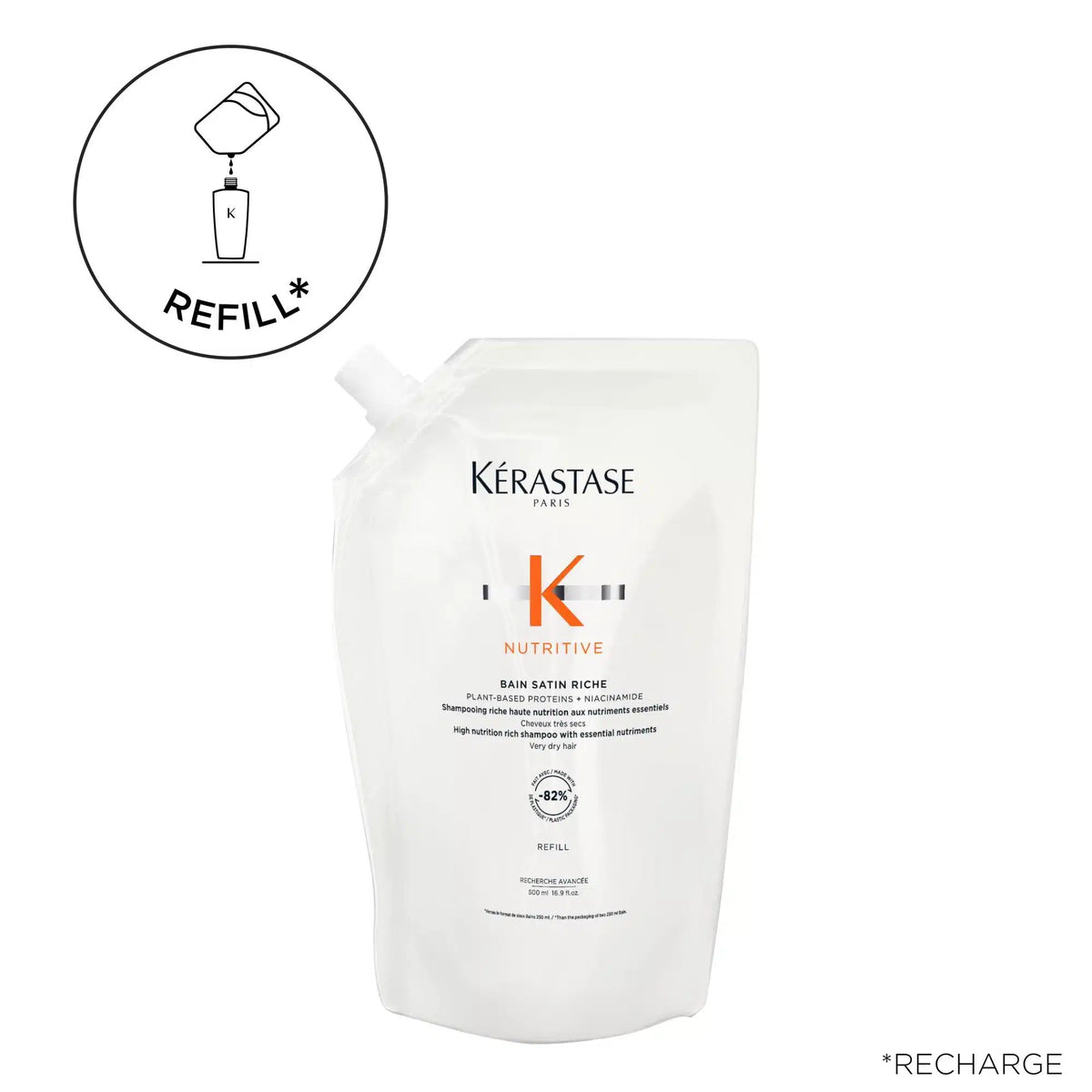 Kérastase Bain Satin Riche 500ml Recharge