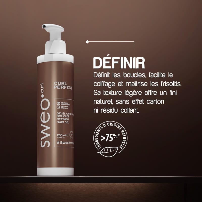 Gelée Capillaire Boucles Curl Perfect 285ml Sweo Curl