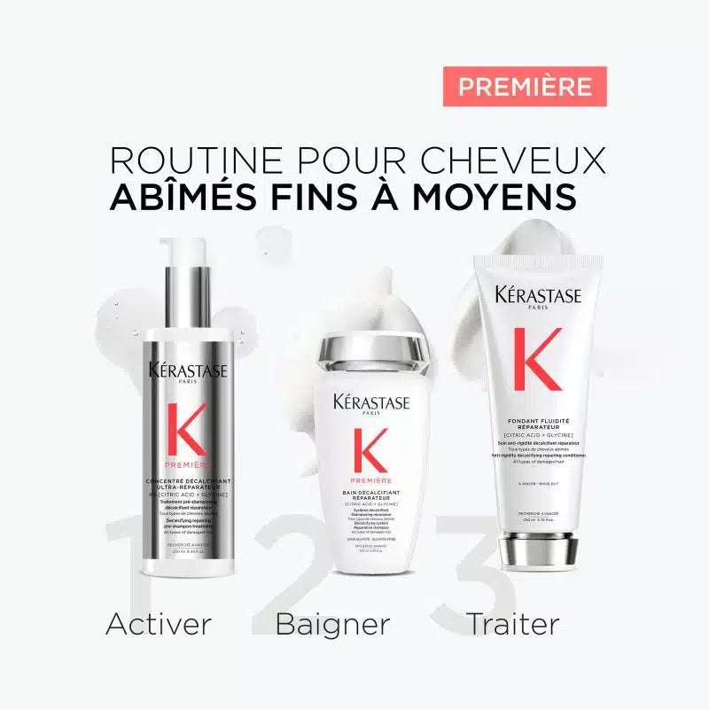 Routine cheveux abîmés fins à moyens - Première Kérastase