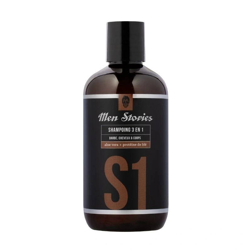 Barber Shampoo 3 en 1 Men Stories