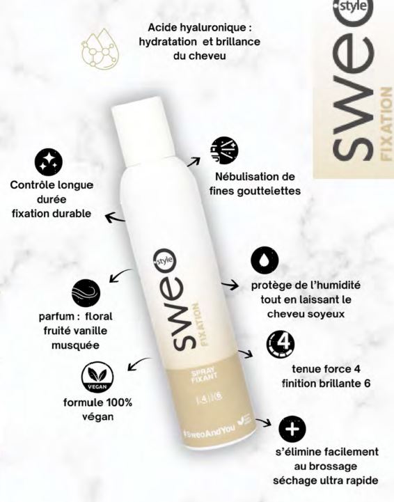 Sweo Style Spray Fixant 300ml