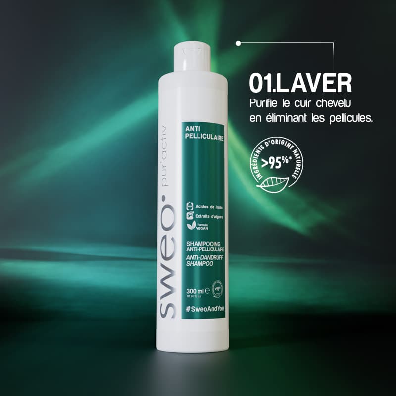 Shampooing Anti-Pelliculaire Sweo Pur&