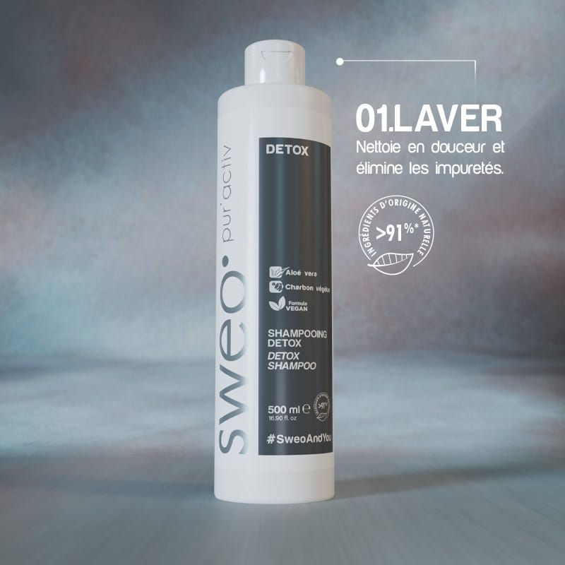Shampooing Détox Sweo Pur&