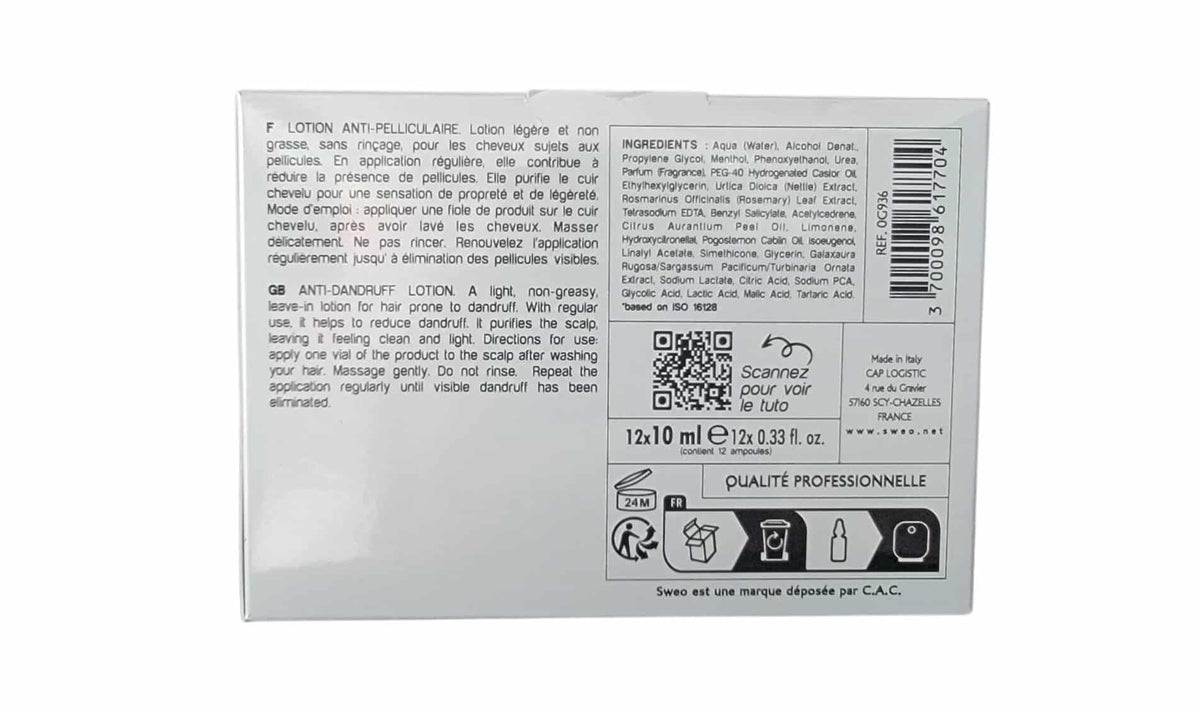 Lotion Anti-Pelliculaire Sweo Pur&