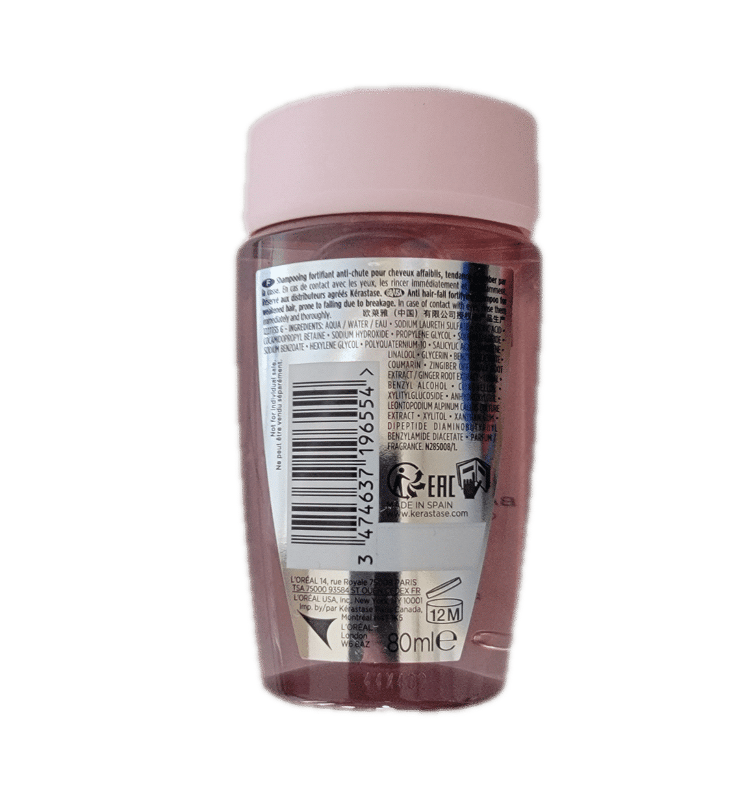 Bain Hydra-fortifiant 80 ml - Kérastase