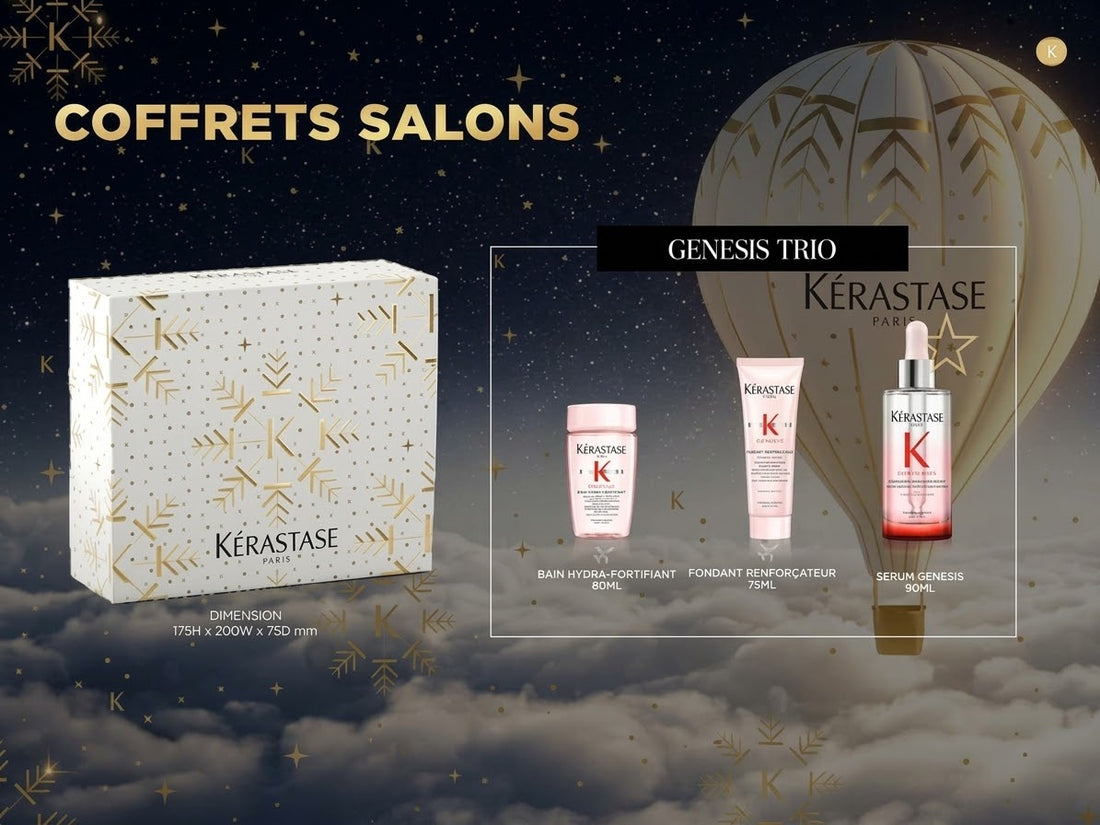 Kérastase Coffret Genesis Trio Noël 2026 – Routine Anti-Chute Cheveux Fragilisés