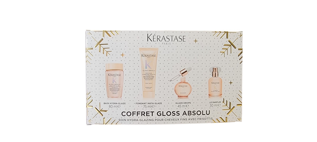 Kérastase Coffret Gloss Absolu Quatuor Noël 2026 – Routine Brillance Anti-Frisottis