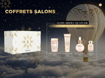 Kérastase Coffret Gloss Absolu Quatuor Noël 2026 – Routine Brillance Anti-Frisottis