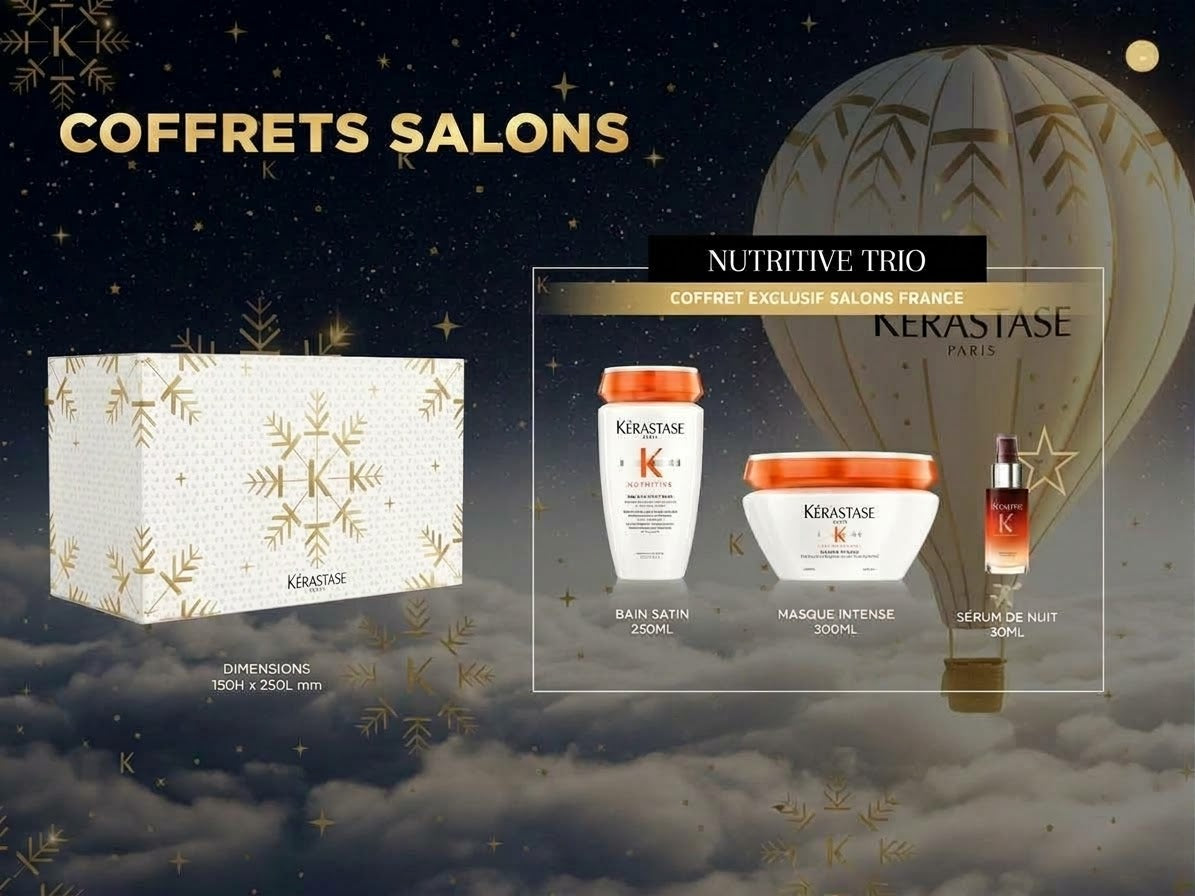 Kérastase Coffret Nutritive Trio Noël 2026 – Routine Hydratation Cheveux Secs