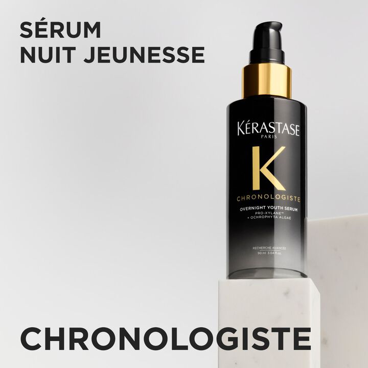 Kérastase Chronologiste Sérum Nuit Jeunesse – Soin de nuit anti-âge sans rinçage