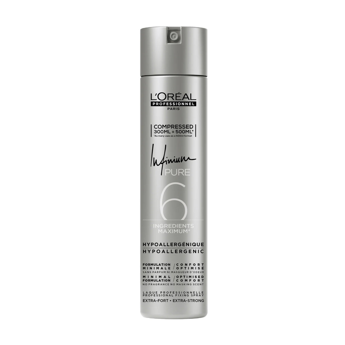 Laque Infinium Pure Extra Forte Compressée 300ml - L’Oréal