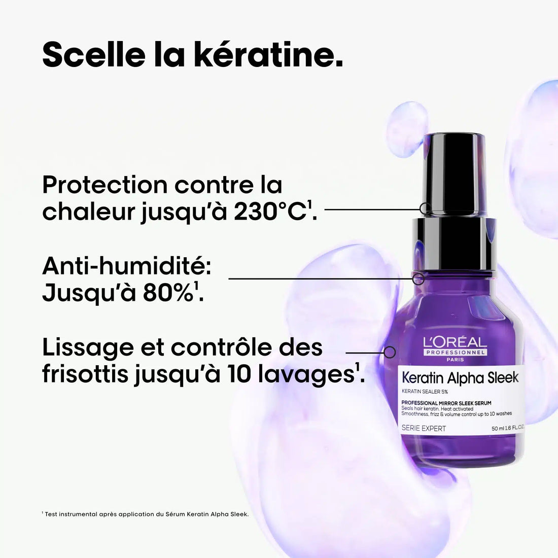 Sérum Lisse Miroir 50ml – Kératin Alpha Sleek