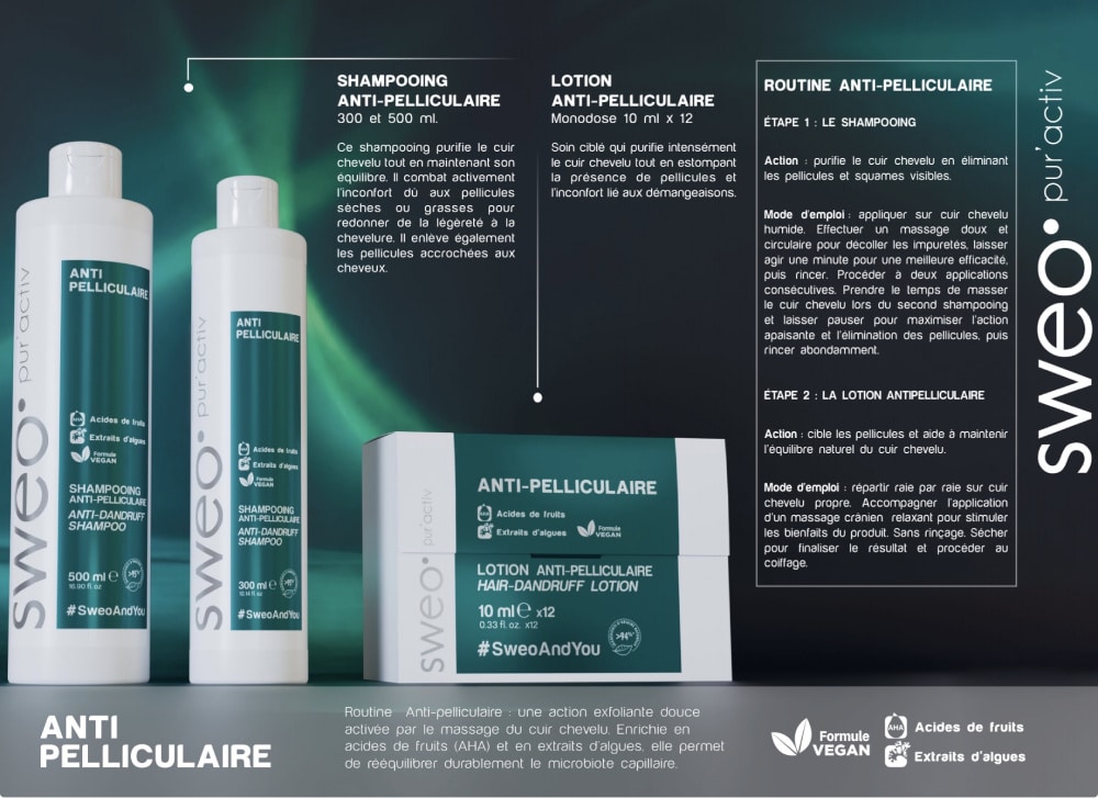 Routine Anti-Pelliculaire Sweo Pur&