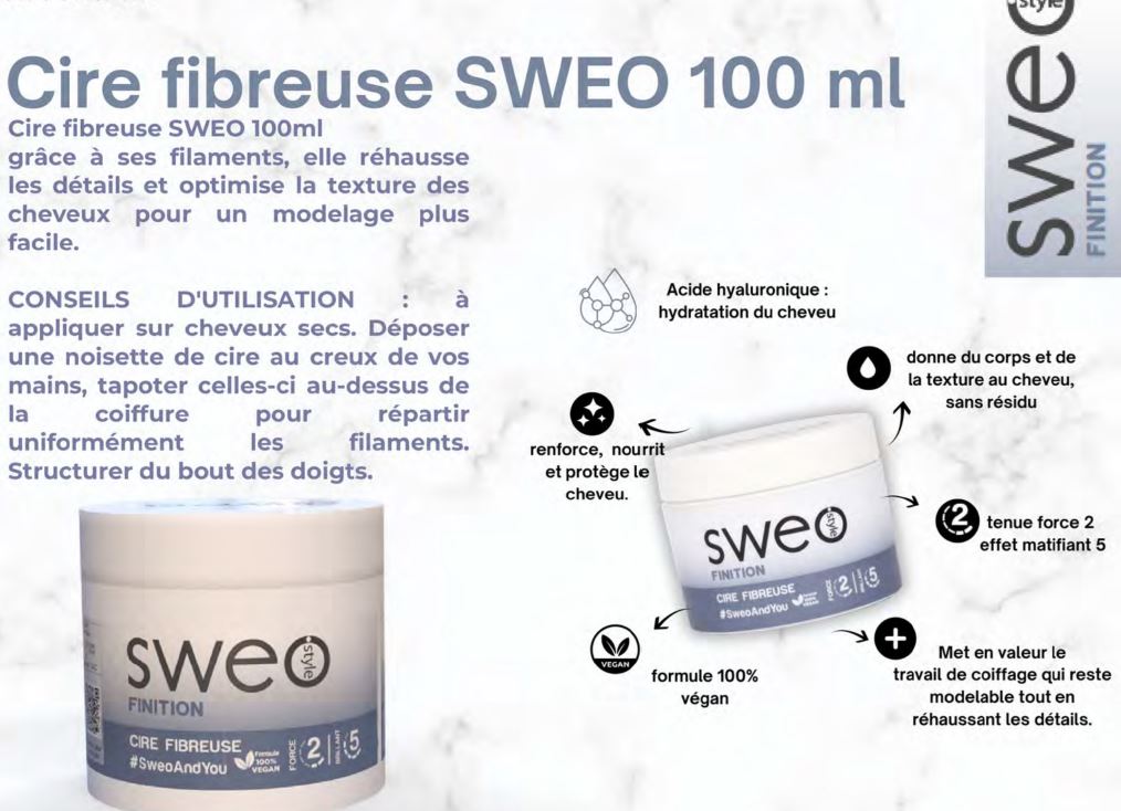Sweo Style Cire Fibreuse 100ml