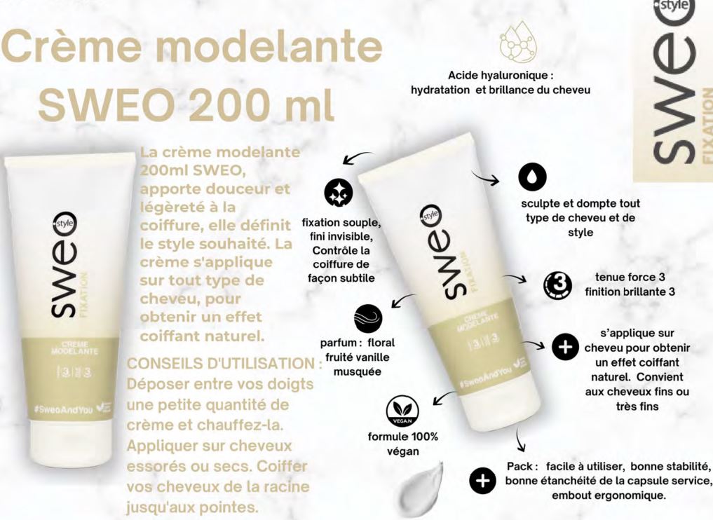 Sweo Style Crème Modelante 200ml