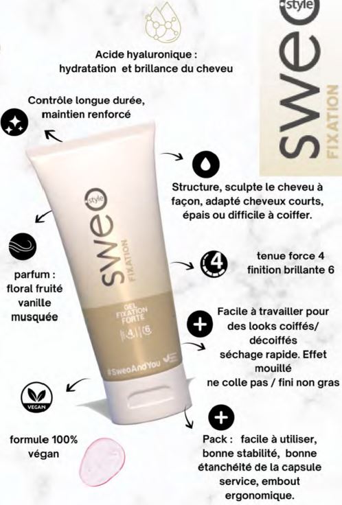 Sweo Style Gel Fixation Forte 200ml