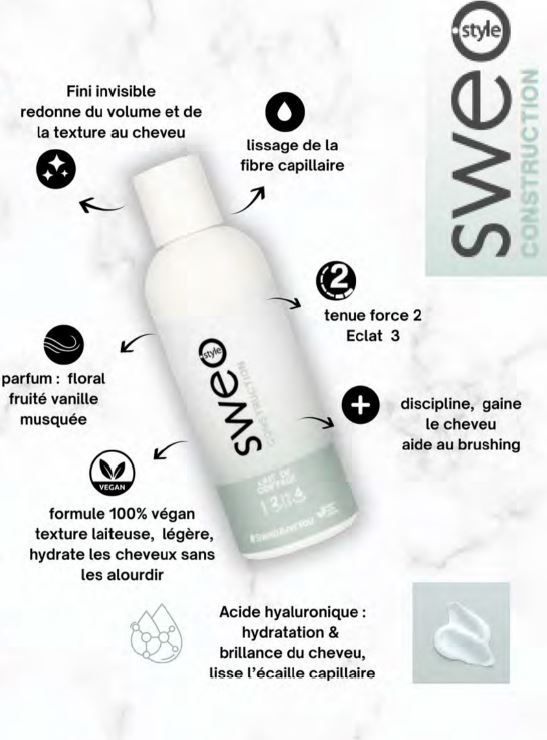 Sweo Style Lait Coiffage 200ml