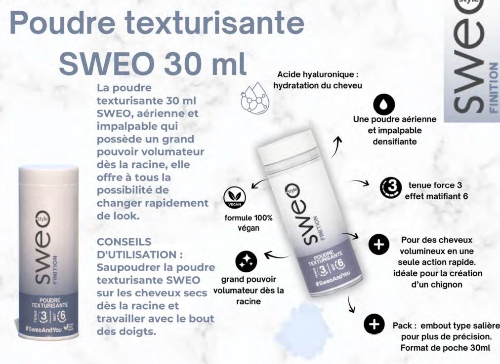 Sweo Style Poudre Texturisante 30ml