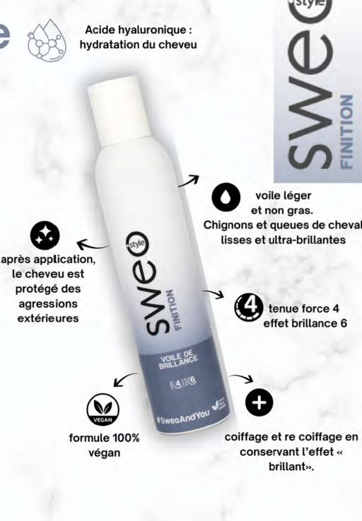 Sweo Style Voile Brillance 300ml