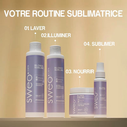 Après-Shampooing Blonde Sublime 500ML - Sweo Care
