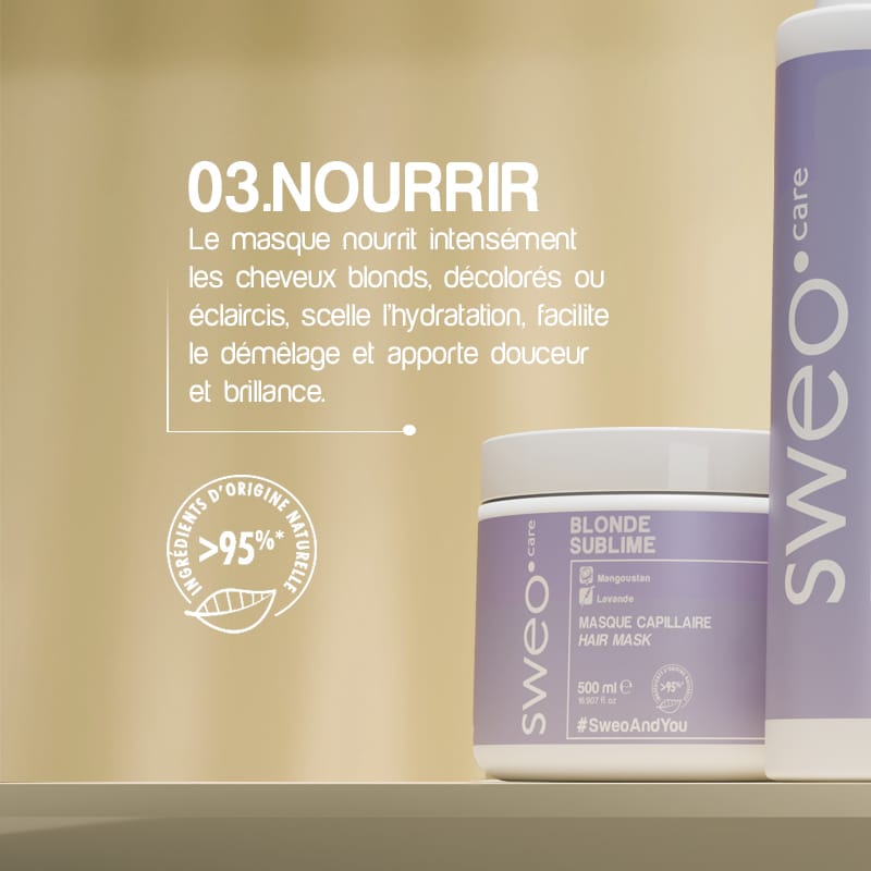 Sweo Care - Sweo trio blonde sublime - Sweo