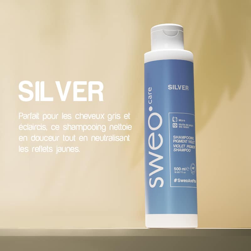 Shampooing Silver 500ml Sweo Care
