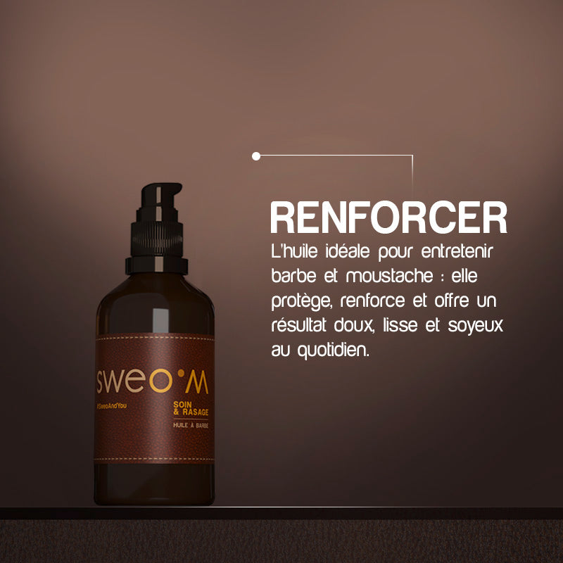 Huile à Barbe SWEO.M 100ML - SWEO.M