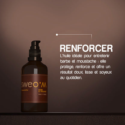 Huile à Barbe SWEO.M 100ML - SWEO.M