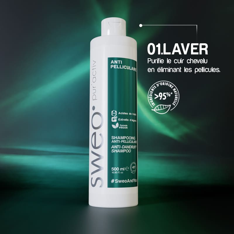 Shampooing Anti-Pelliculaire Sweo Pur&