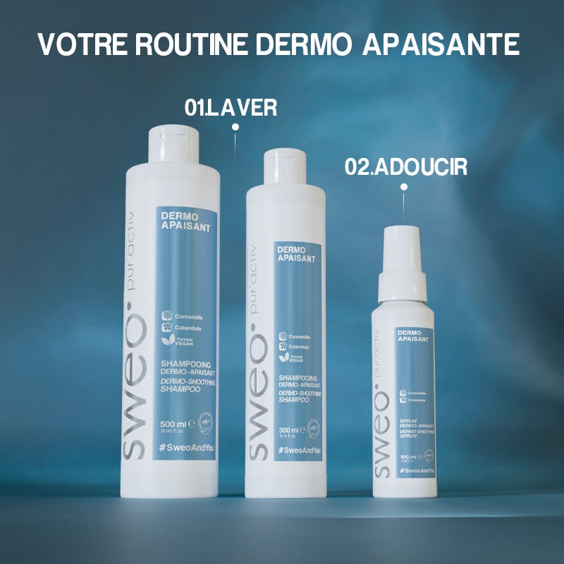 Routine Cuir Chevelu Sensible Sweo Pur&
