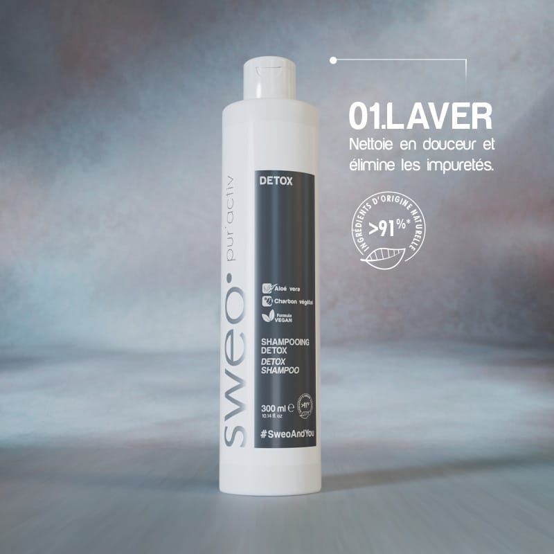 Shampooing Détox Sweo Pur&