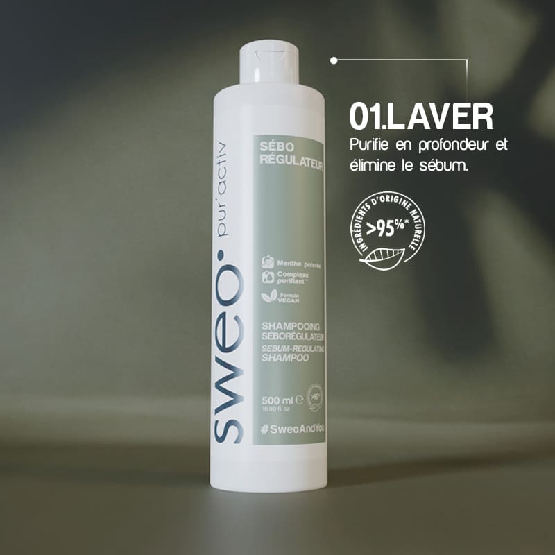 Shampooing Séborégulateur Sweo Pur&
